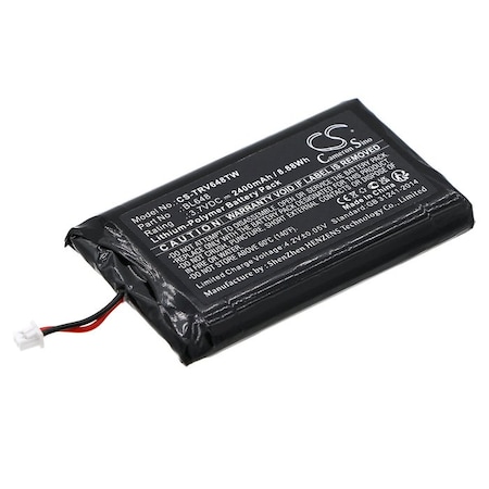 Bsc Preferred Retevis RB48 RB648 Two Way Radio Replacement Battery CS-TRV648TW